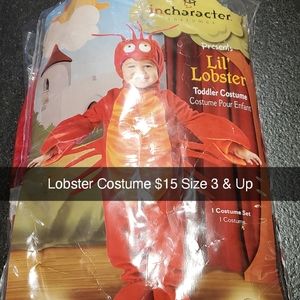 Children's Lobster Costume
